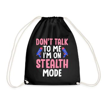 Joueur de Laser Tag - Sac de sport léger - noir - Devant