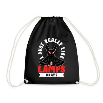Cryptozoologie de Mothman Crypttide - Sac de sport léger - noir - Devant
