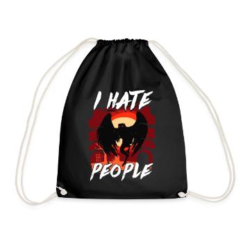 Cryptozoologie de Mothman Crypttide - Sac de sport léger - noir - Devant