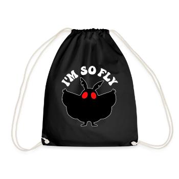 Cryptozoologie de Mothman Crypttide - Sac de sport léger - noir - Devant