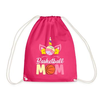 Basketball player - Drawstring Bag - fuchsia - Front
