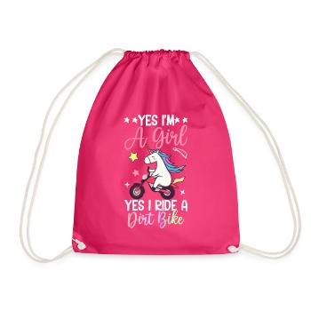 Motard tout-terrain - Sac de sport léger - fuchsia - Devant
