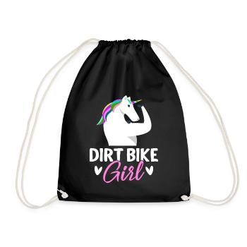 Motard tout-terrain - Sac de sport léger - noir - Devant