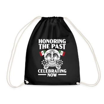 Honorer le passé en célébrant maintenant Dia De Muertos - Sac de sport léger - noir - Devant