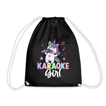 Singing Music Lovers Singers - Drawstring Bag - black - Front