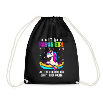 Kayak Kayakiste Femme - Sac de sport léger - noir - Devant