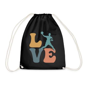 Équipe de ballon-chasseur - Sac de sport léger - noir - Devant