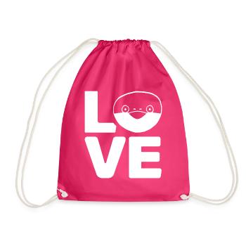 Drôle de poisson Sacabambaspi Meme - Sac de sport léger - fuchsia - Devant
