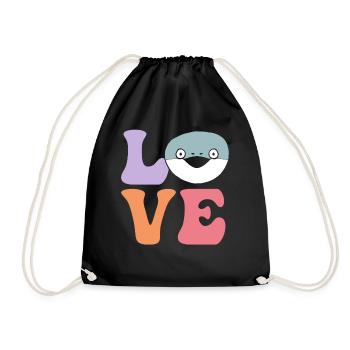 Drôle de poisson Sacabambaspi Meme - Sac de sport léger - noir - Devant