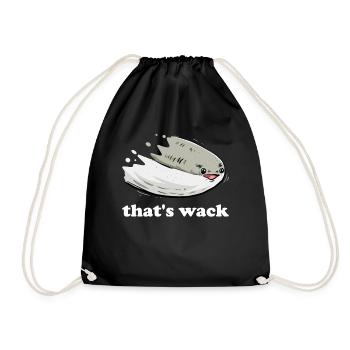 Drôle de poisson Sacabambaspi Meme - Sac de sport léger - noir - Devant