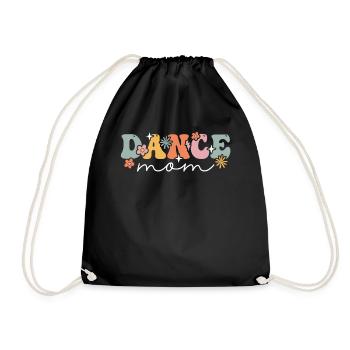 Groovy Ballerine Ballet Danseuse - Sac de sport léger - noir - Devant