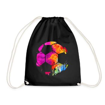 SOCCER PLAYER SOCCER - Drawstring Bag - black - Front