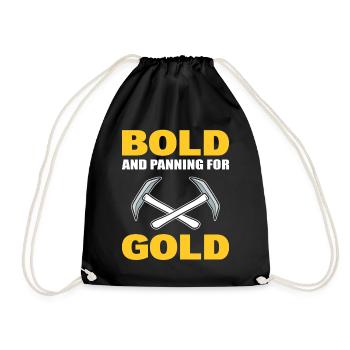 Goldschwenk Goldener Panner - Turnbeutel - Schwarz - Vorne