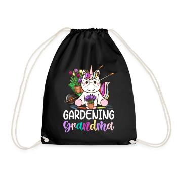 Jardinière Amoureuse Des Plantes - Sac de sport léger - noir - Devant