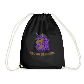 Histoire de Melanin Black - Sac de sport léger - noir - Devant