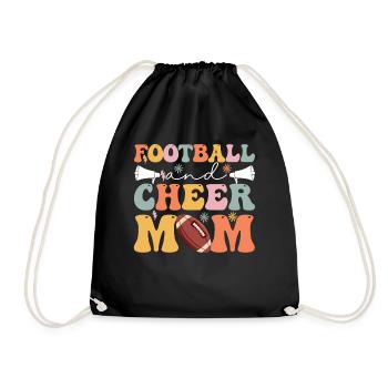 Groovy Cheerleading Cheerleader - Turnbeutel - Schwarz - Vorne