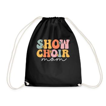 Groovy Chanteur Chanteur Choriste - Sac de sport léger - noir - Devant