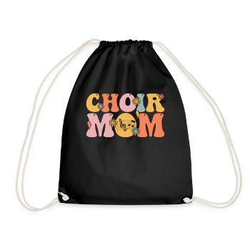 Groovy Chanteur Chanteur Choriste - Sac de sport léger - noir - Devant