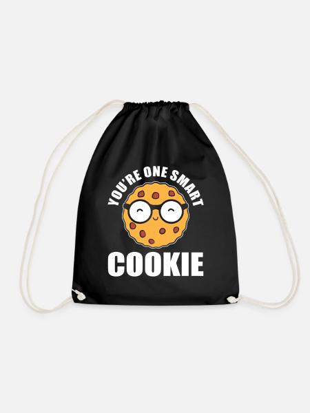 You're One Smart Cookie Spezialbäcker - Turnbeutel - Schwarz