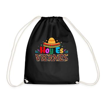 Hispanique Latino-Américain Mexicain - Sac de sport léger - noir - Devant