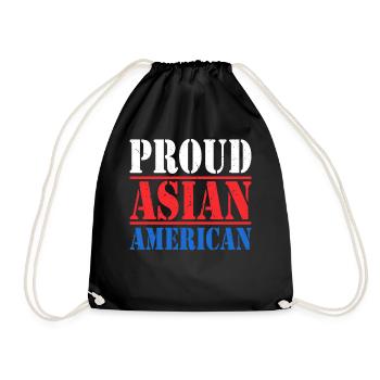 Pacific Islander AAPI - Drawstring Bag - black - Front