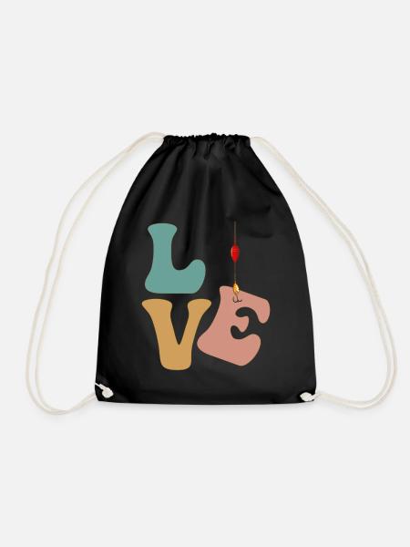 Pêcheur Pêcheur Pêcheur - Sac de sport léger - noir