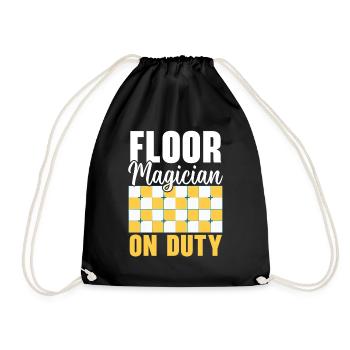 Carreleur Profession Carrelage Couche De Sol Carrelage - Sac de sport léger - noir - Devant