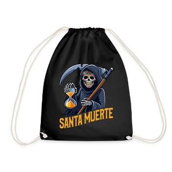 Santisima Muerte Dia De Los Muertos Mexicain - Sac de sport léger - noir - Devant