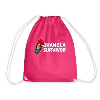 Drapeau de La Chancla Mexique Mexique - Sac de sport léger - fuchsia - Devant
