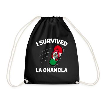 Drapeau mexicain du Mexique - Sac de sport léger - noir - Devant