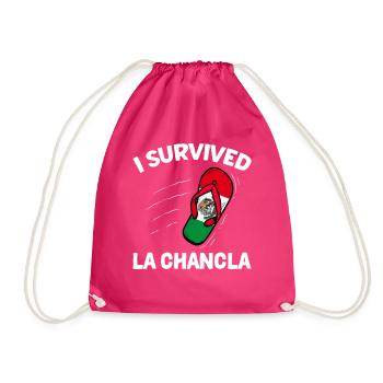 Drapeau mexicain du Mexique - Sac de sport léger - fuchsia - Devant