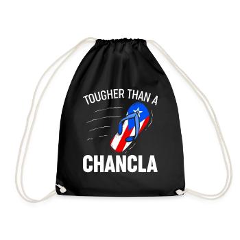 Flag of Puerto Rico Puerto Rico - Drawstring Bag - black - Front