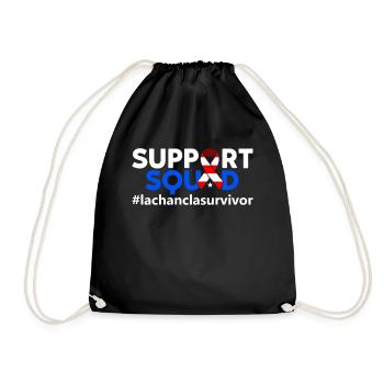 Flag of Puerto Rico - Drawstring Bag - black - Front