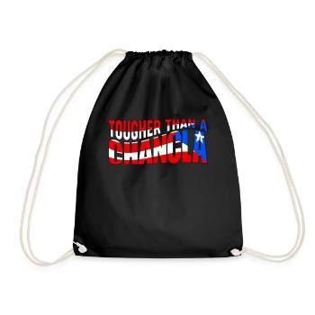Flag of Puerto Rico Puerto Rico - Drawstring Bag - black - Front