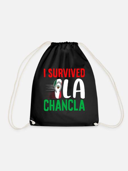 Hispanic Latino American Mexican - Drawstring Bag - black