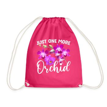 Fun Houseplant Nursery - Drawstring Bag - fuchsia - Front