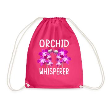 Fun Houseplant Nursery - Drawstring Bag - fuchsia - Front