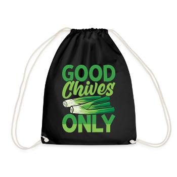 Fun Houseplant Nursery - Drawstring Bag - black - Front