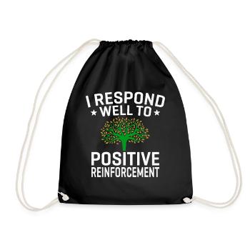 Drôle de psychologie psychologie - Sac de sport léger - noir - Devant