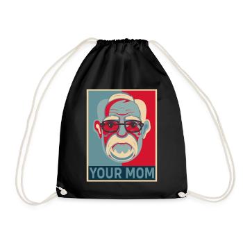 Drôle Sigmund Freud Psychologie Psychologue - Sac de sport léger - noir - Devant
