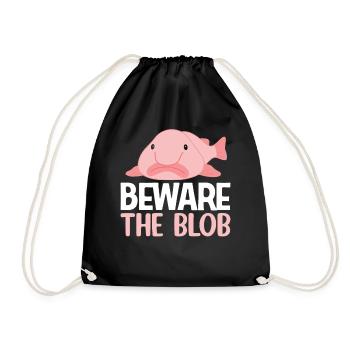 Drôle de poisson-mouche créature marine - Sac de sport léger - noir - Devant