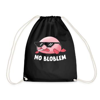 Drôle de poisson-mouche créature marine - Sac de sport léger - noir - Devant