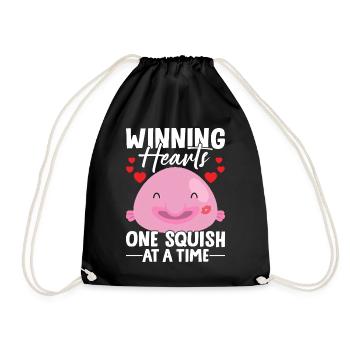 Drôle de poisson-mouche créature marine - Sac de sport léger - noir - Devant