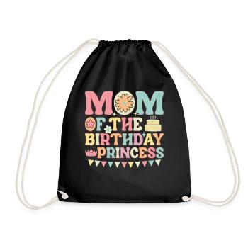 Drôle de maman chanteuse de karaoké - Sac de sport léger - noir - Devant