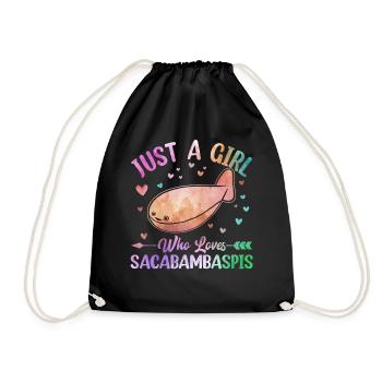Poisson Meme - Sac de sport léger - noir - Devant