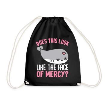 Drôle de poisson Sacabambaspi Meme - Sac de sport léger - noir - Devant