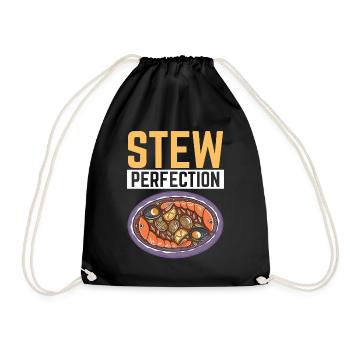 Cioppino Lover Foodie Nourriture Mer Américaine - Sac de sport léger - noir - Devant