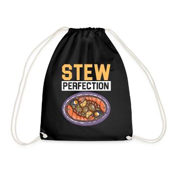 Cioppino Lover Foodie Nourriture Mer Américaine - Sac de sport léger - noir - Devant