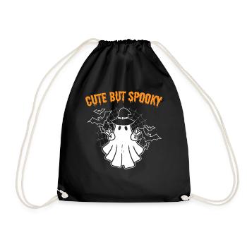 Cute But Spooky Halloween -Enthusiast - Turnbeutel - Schwarz - Vorne