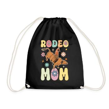 Groovy Western Country Bull Rider - Sac de sport léger - noir - Devant